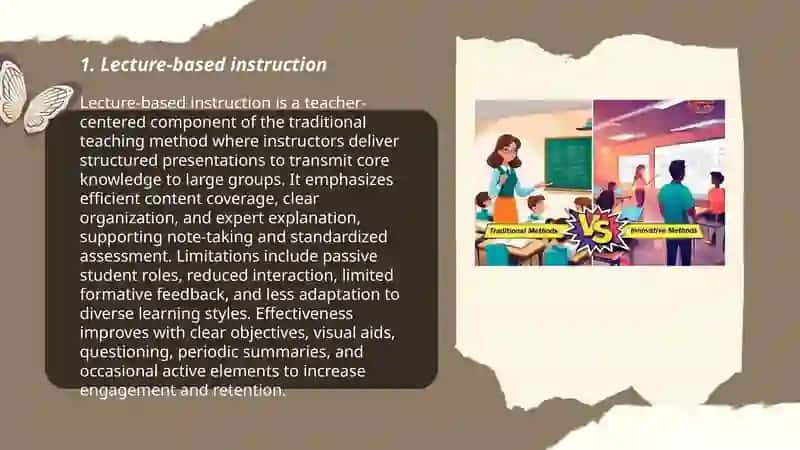 Traditional teaching method 3