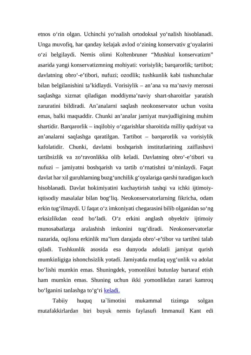 XVIII-ASR OXIRI-XIX ASR BOSHLARIDA GERMANIYA SIYOSIY VA HUQUQIY TA`LIMOTLARI 3