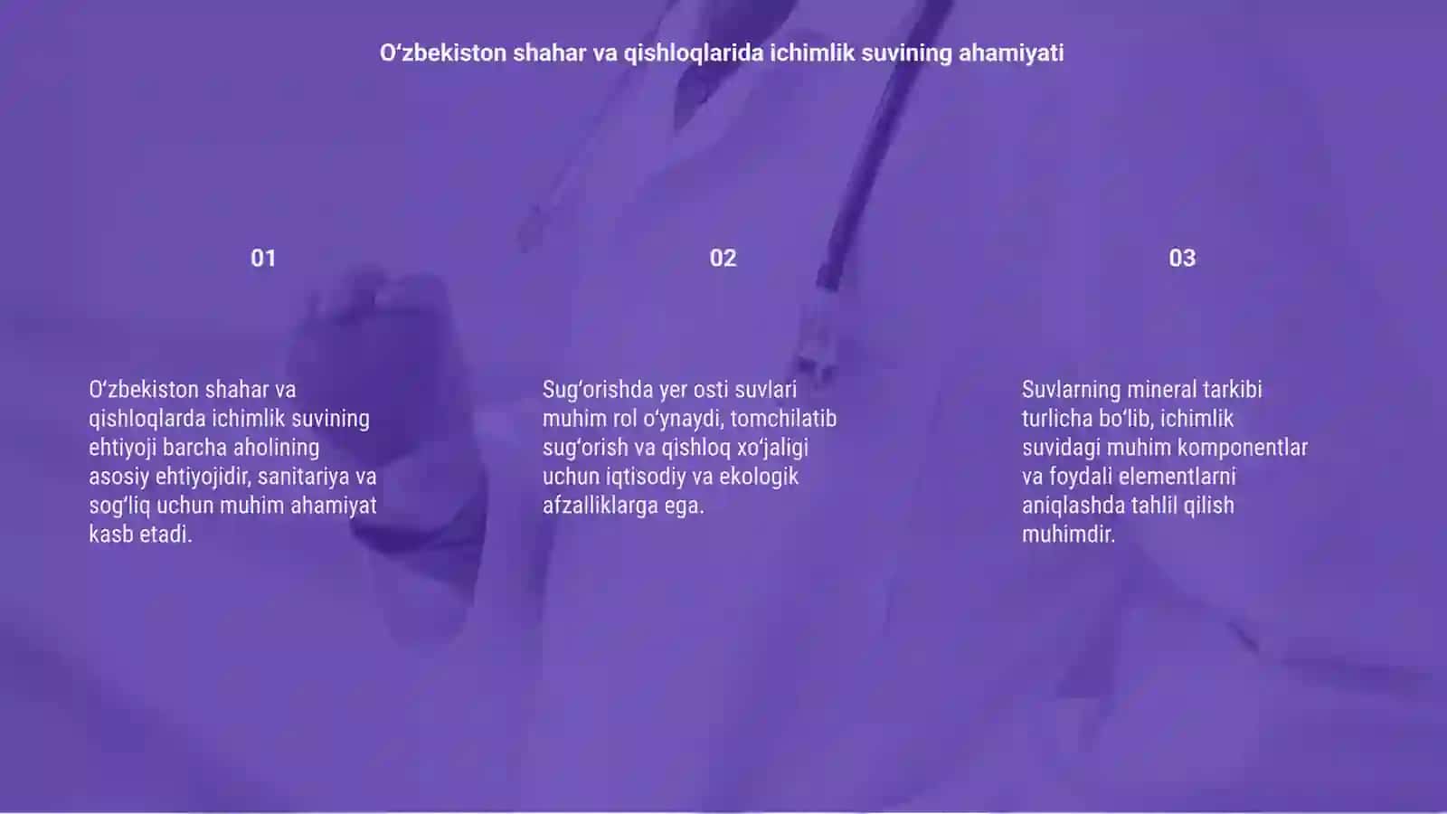 Ichimlik suviga boʻlgan ehtiyoj 3