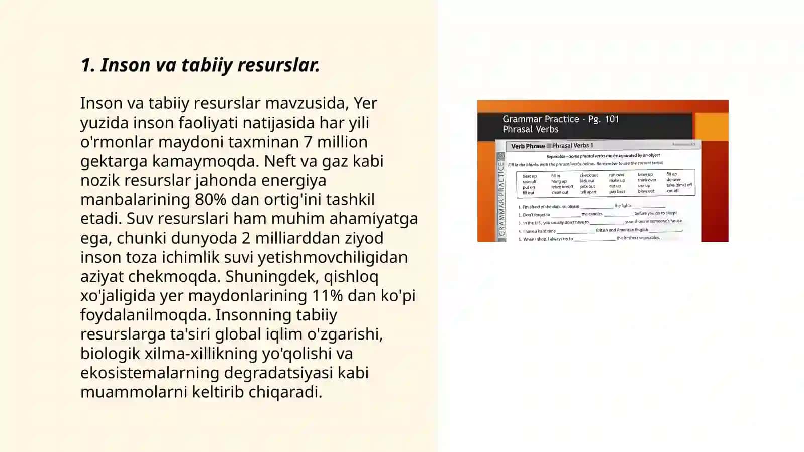 Tabiat va jamiyat oʻrtasidagi oʻzaro munosabatlar 3