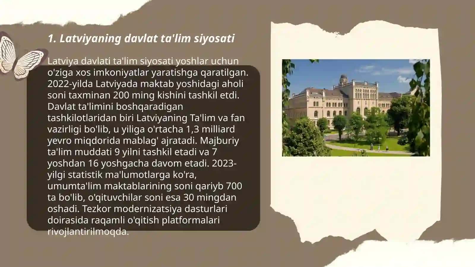 Latviyaning Davlat Ta'lim Siyosati 3