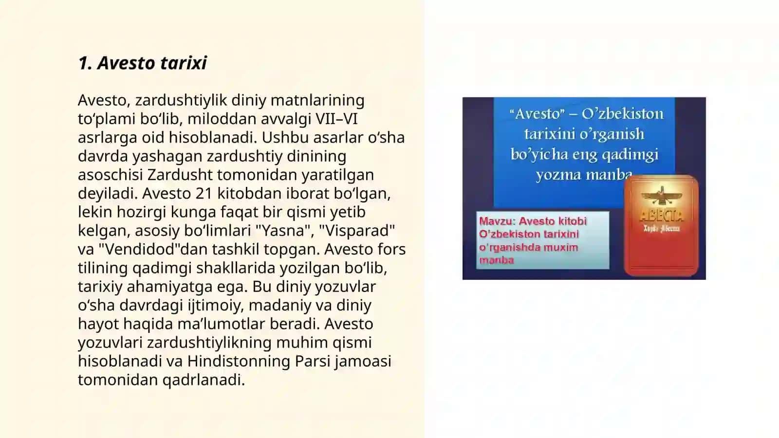 Avesto 3