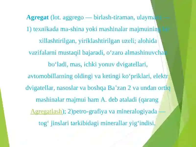 AGREGATLASHNING AFZALLIKLARI VA KAMCHILIKLARI 3