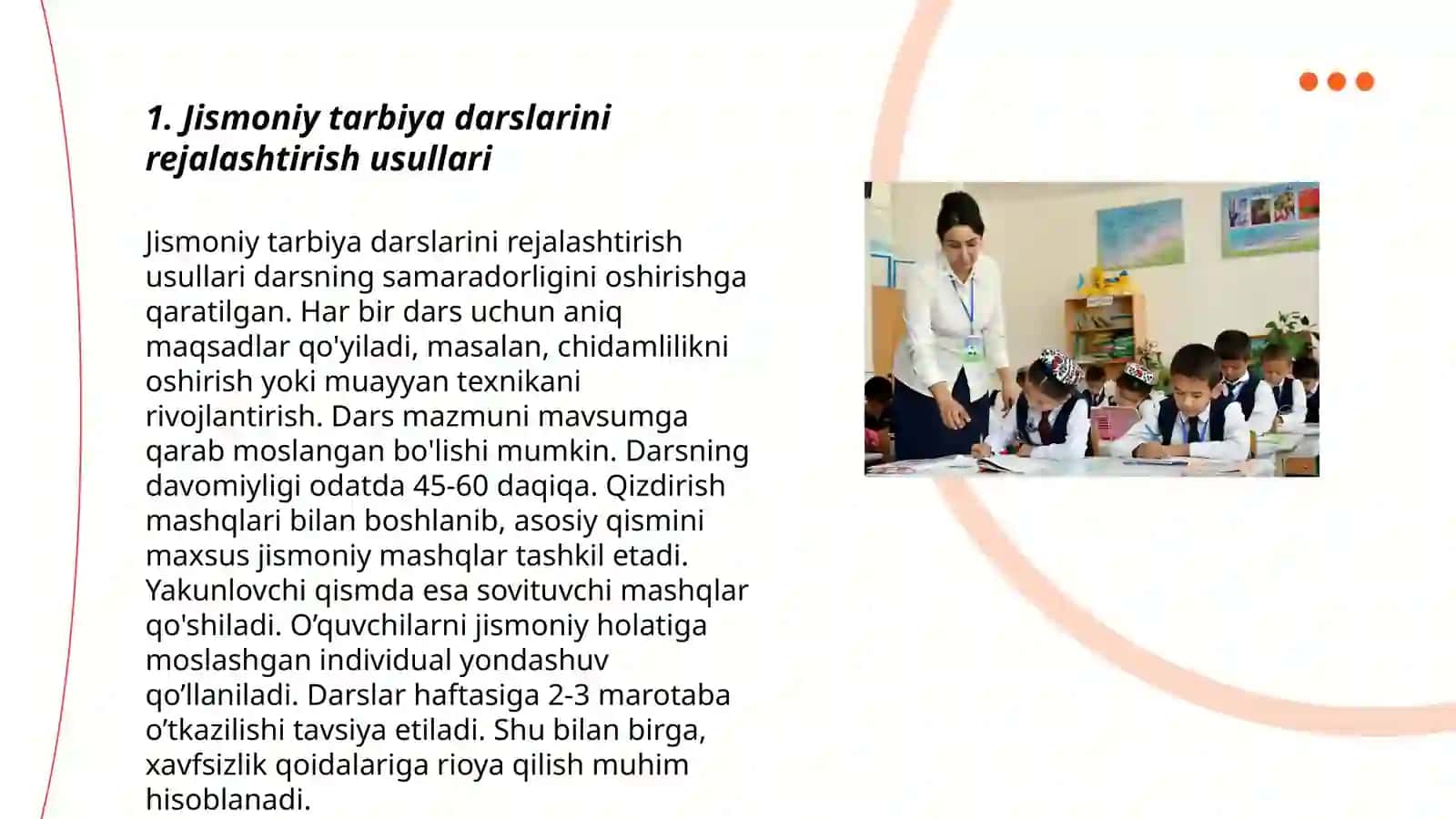 Jismoniy tarbiya xronamrtraj o'tkazish uslubiyati 3