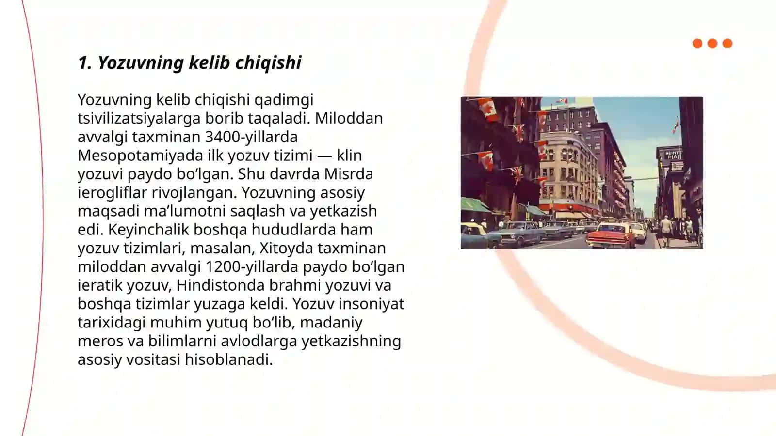 Yozuvning tarixiy ahamiyati 3