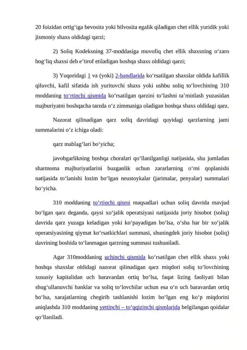Investitsiyaviy chegirma foizlar va ayrim chiqimlar 3