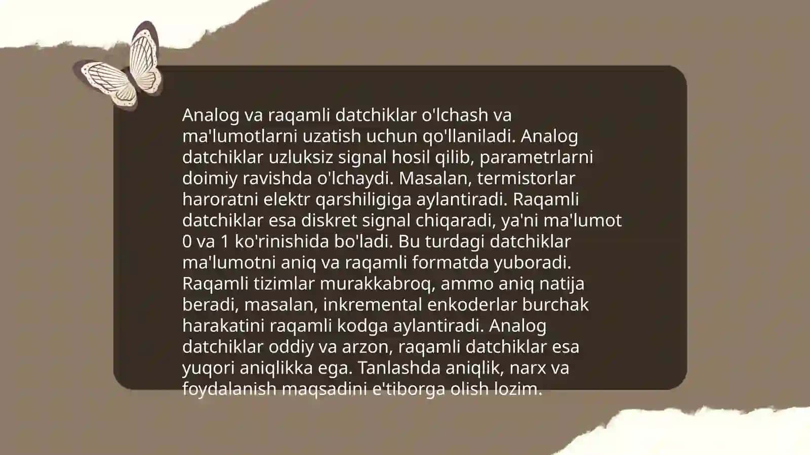 Analog va raqamli datchiklarni ulash 3