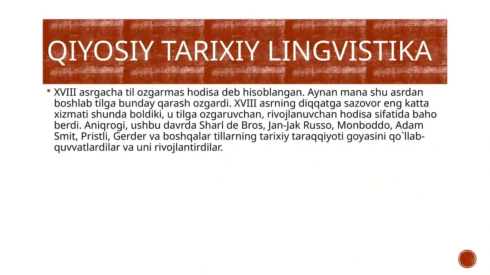 QIYOSIY TARIXIY LINGVISTIKA 3