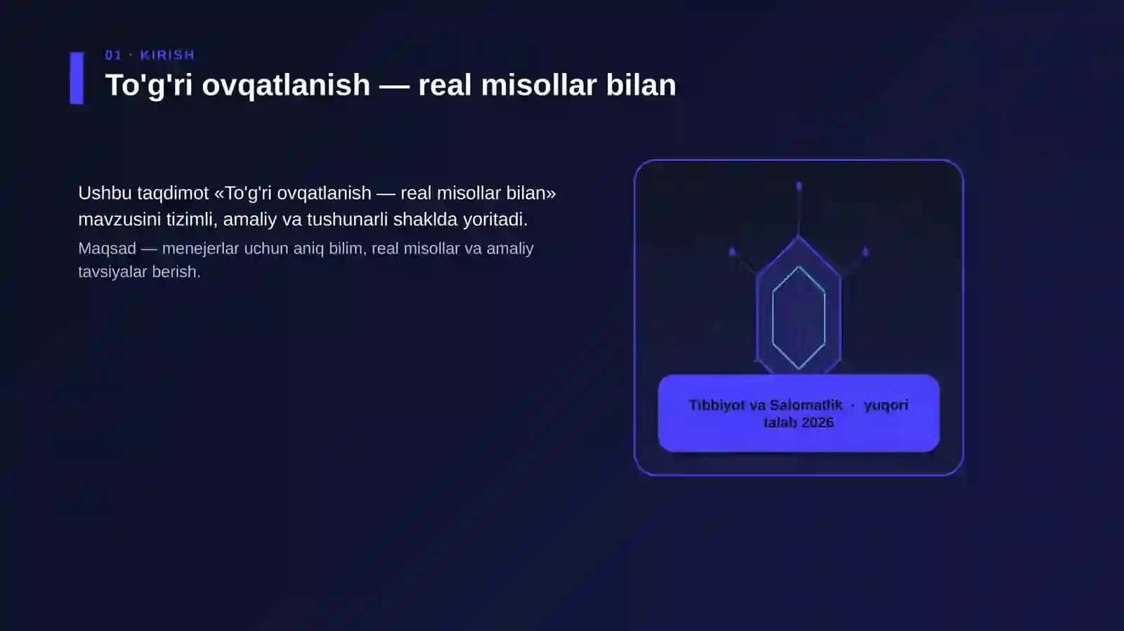To'g'ri ovqatlanish — real misollar bilan 3
