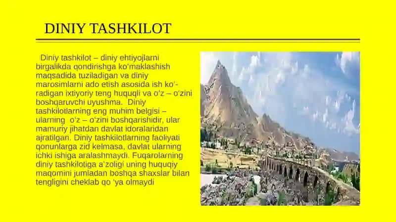 Davlat va din o‘rtasidagi munosabatlarni tartibga solishning tiplari 3