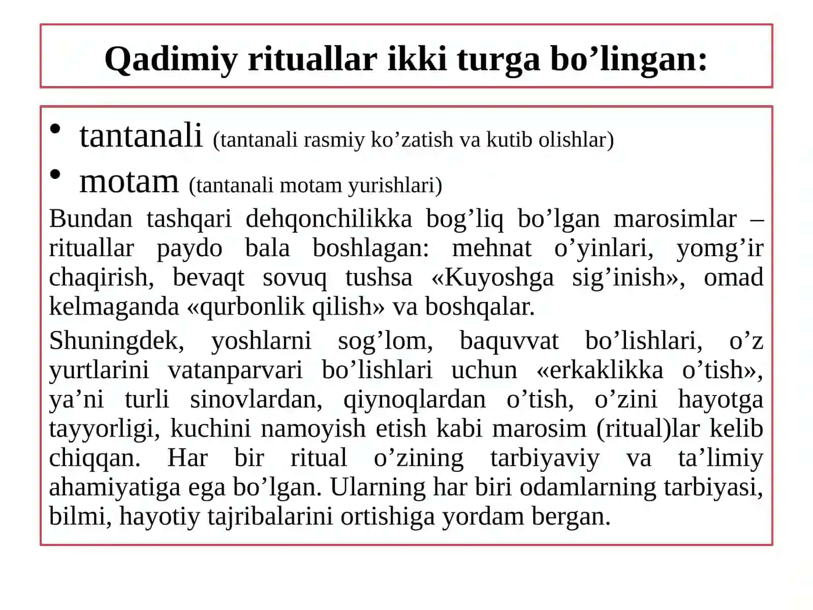 Milliy urf-odatlarning mohiyati va tarbiyavi yahamiyati 3