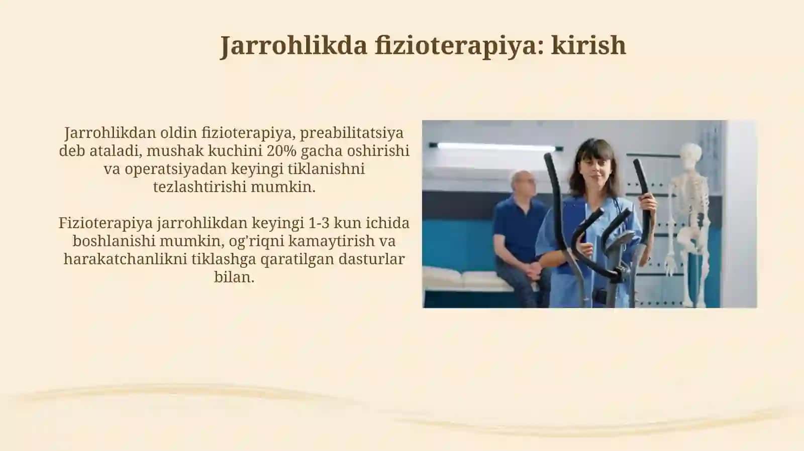 Jarrohlikda fizioterapiya 3