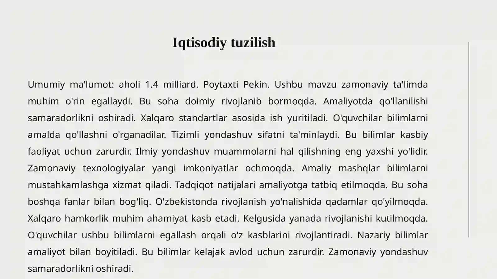 XITOY IQTISODIYOTI 3