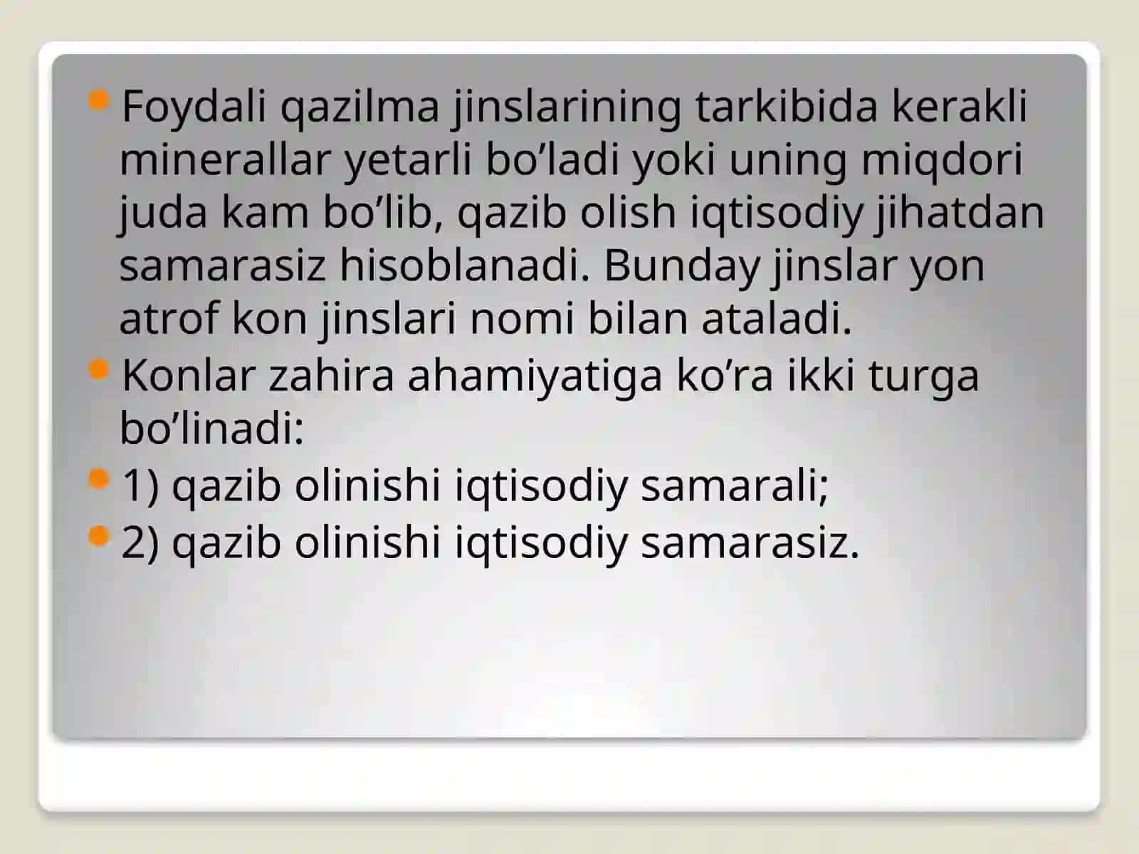 Metallurgiyada qo‘llaniladigan xomashyo materiallari 3