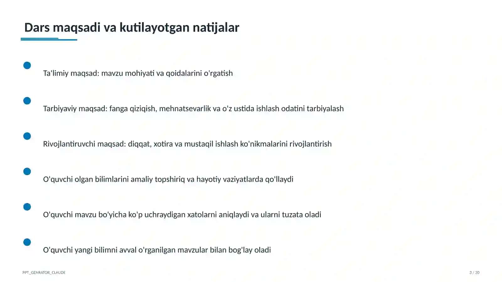 Rus tilida sodda gap va uning bo'laklari (8-sinf) 3