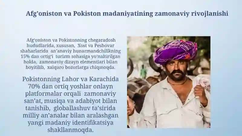Afg'oniston vaPokistonmadaniyati 3