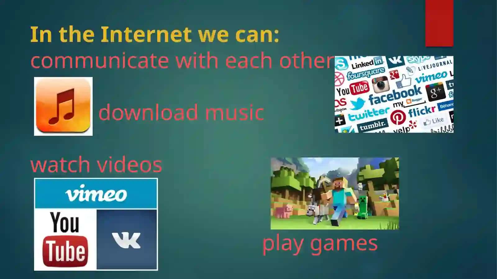 The Internet as a Global Net 3