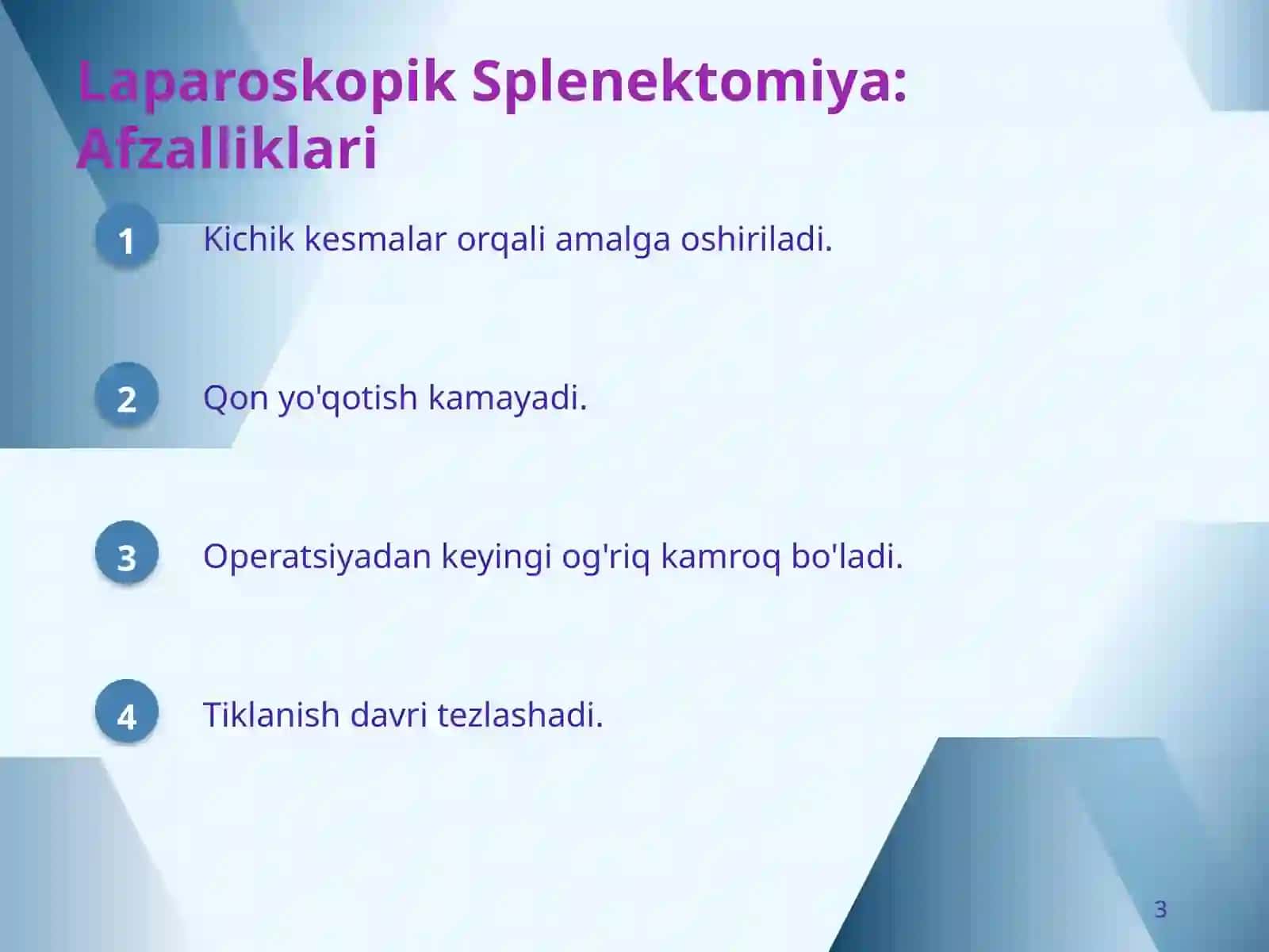 Kam Invaziv Xirurgiya: Zamonaviy Yondashuvlar 3