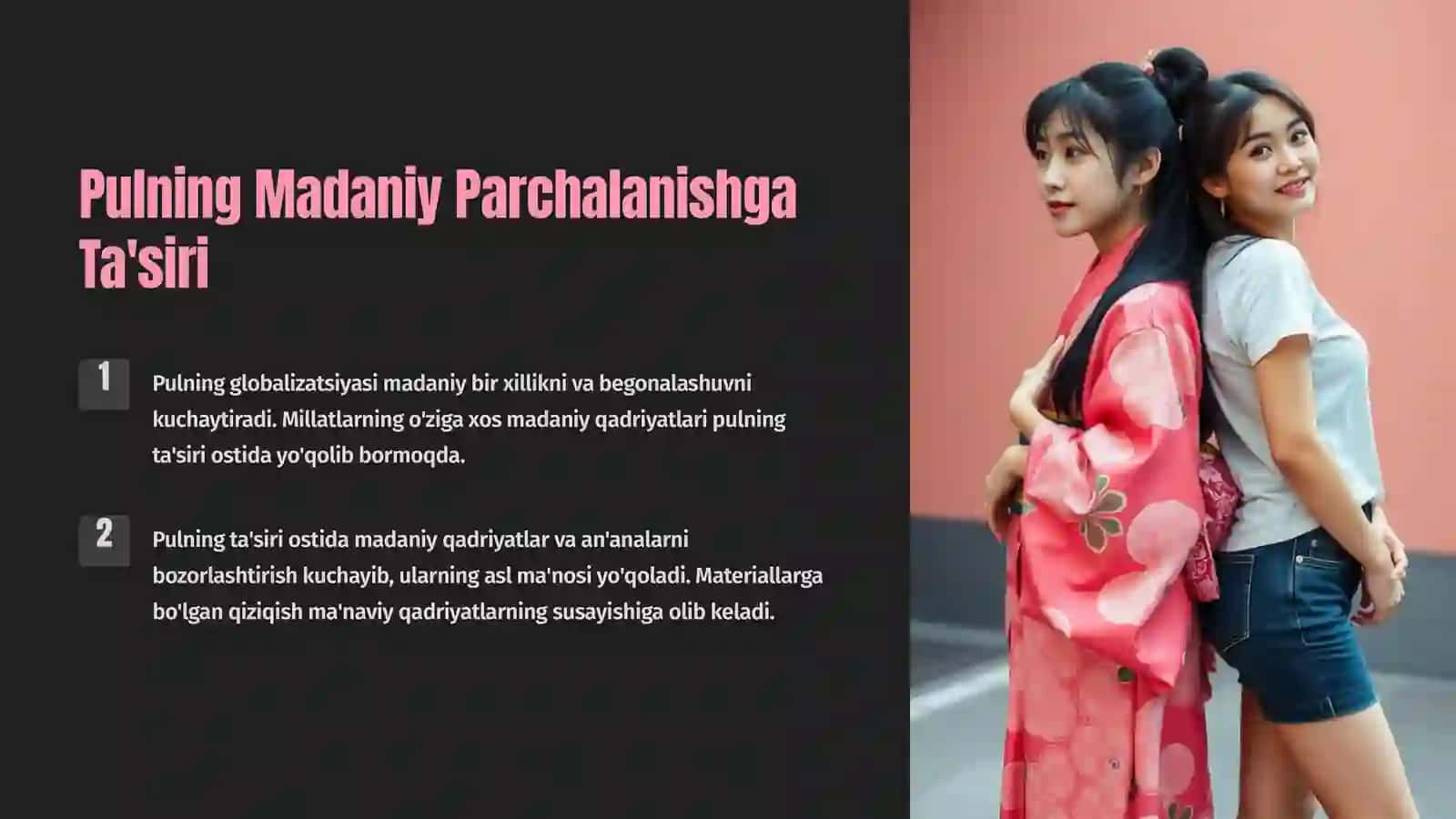Pul va Ijtimoiy-Madaniy Parchalanish 3