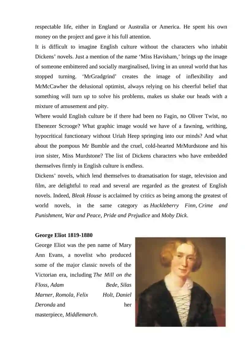 English Writers 3