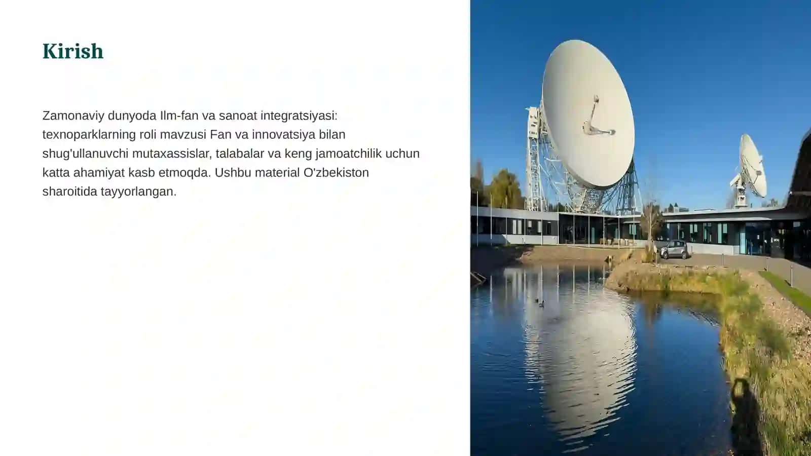 Ilm-fan va sanoat integratsiyasi: texnoparklarning roli 3