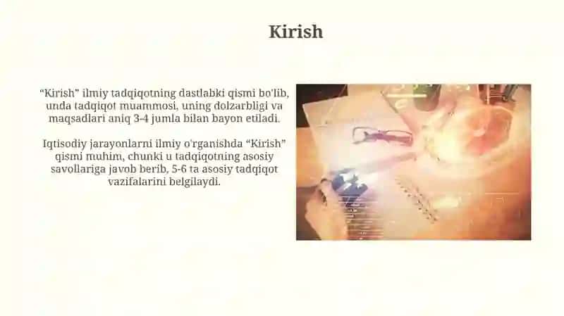 Iqtisodiy jarayonlarni ilmiy bilish usullari 3