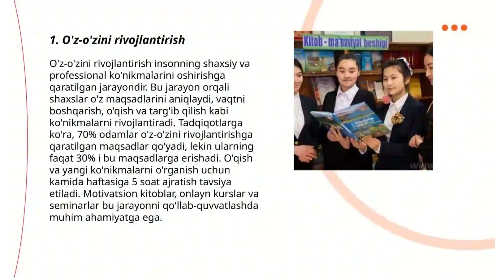 Do'stimga mening besh asosiy maslahatim 3