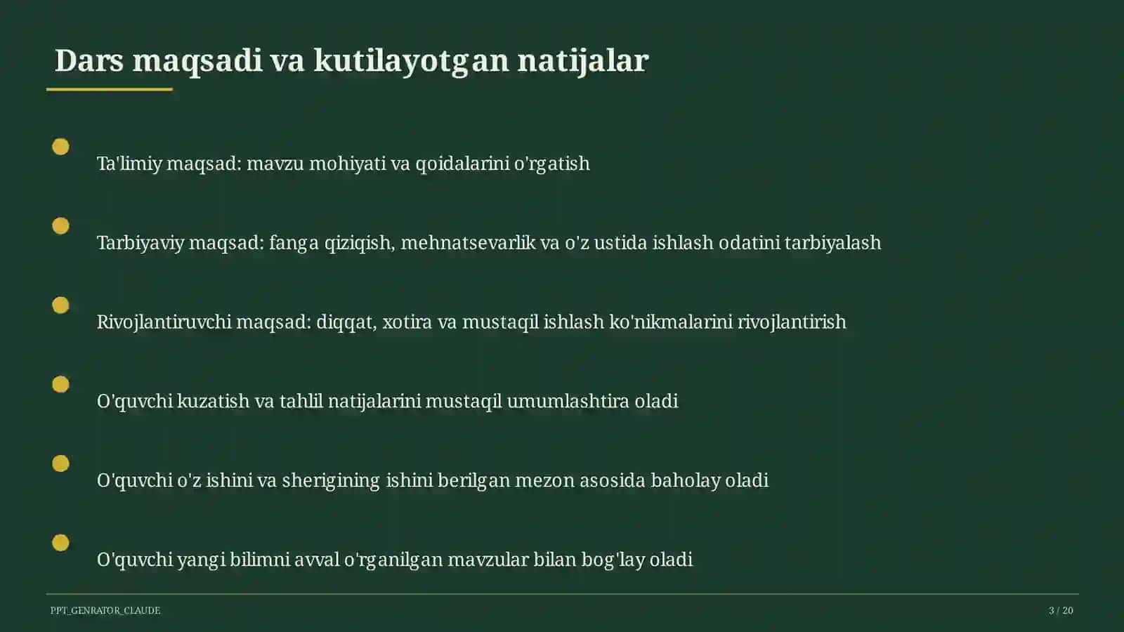 Iqtisodiyot nima: ehtiyoj va resurslar (9-sinf) 3
