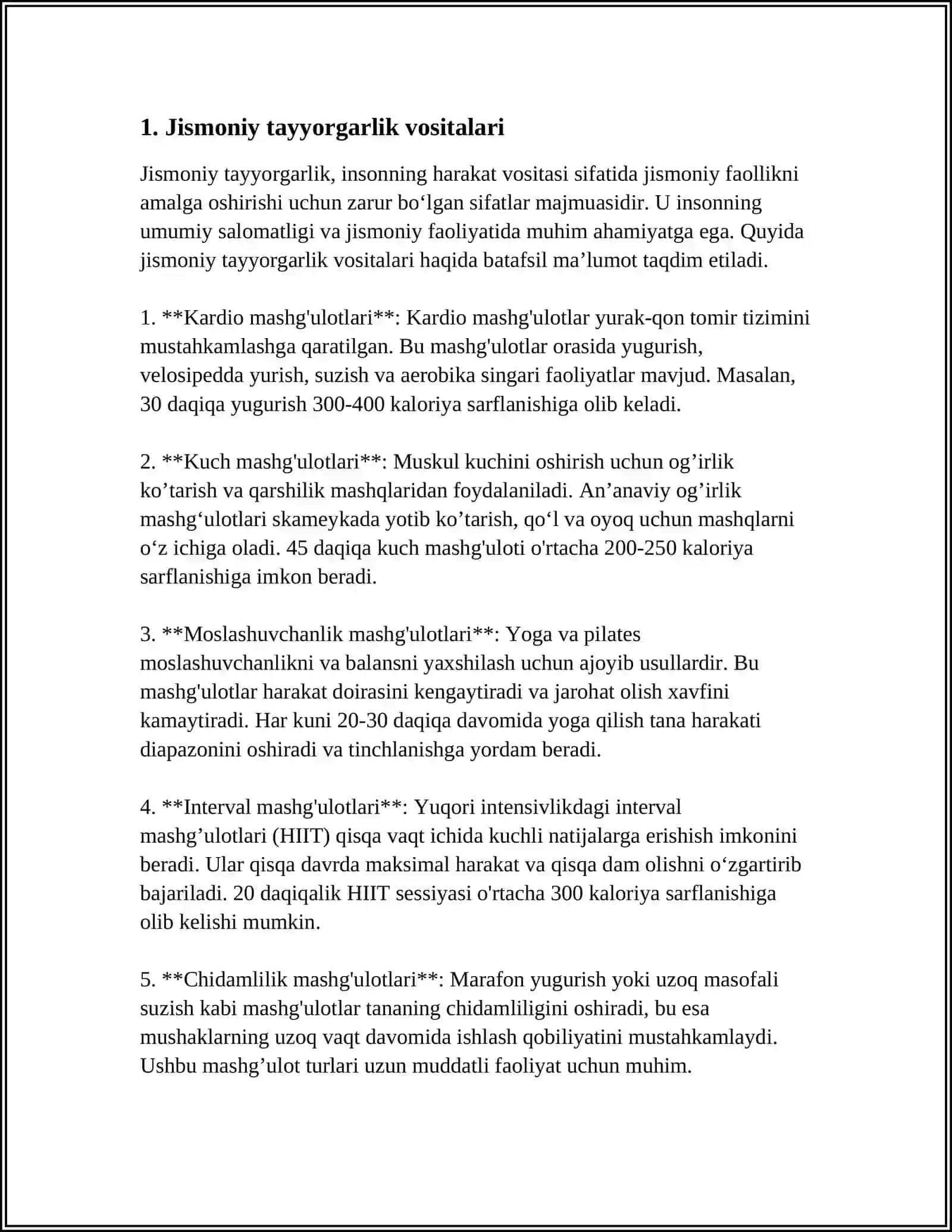 SPORT MASHGʻULOTINING VOSITALARI VA METODLARI 3