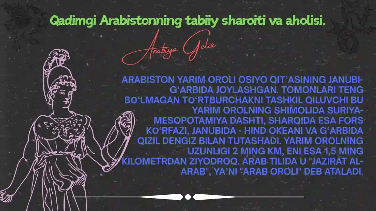 VI-XI asrlarda arablarning ijtimoiy ahvoli 3