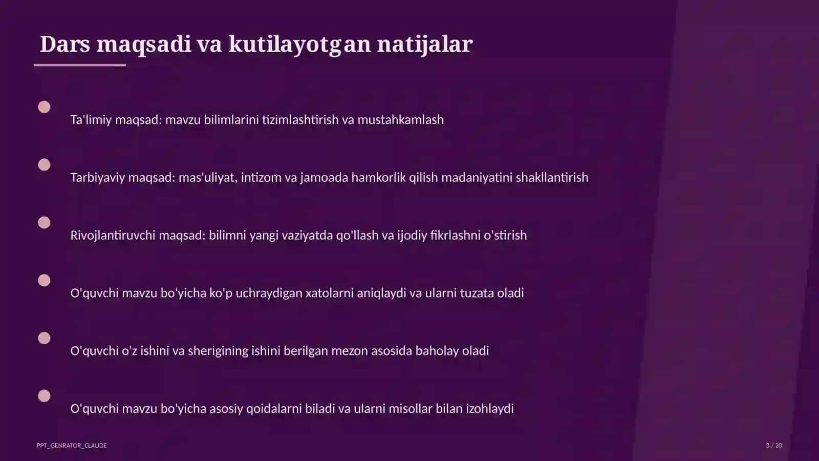 Fe'lning vazifadosh shakllari: ravishdosh va sifatdosh (7-sinf) 3