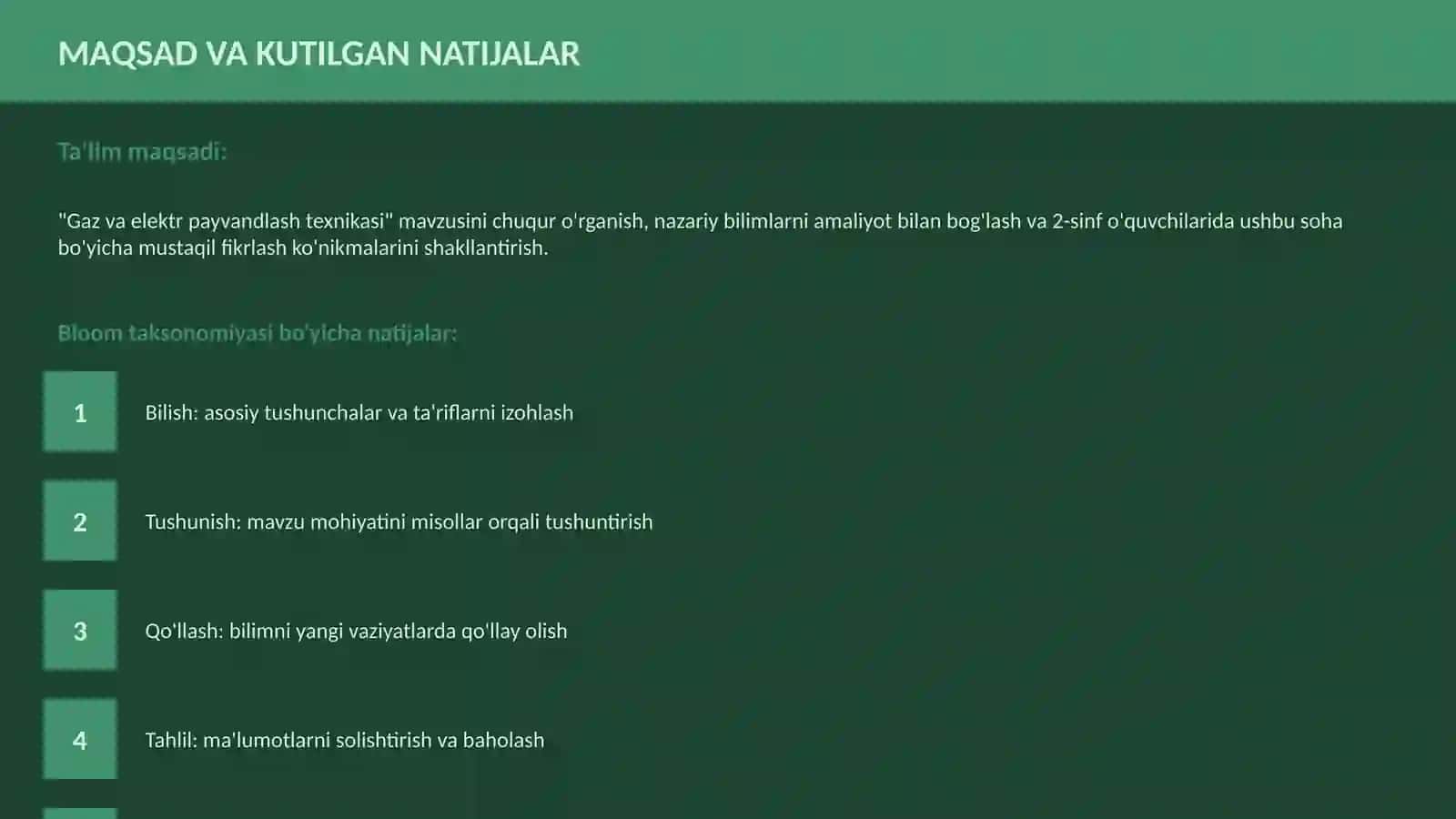 Gaz va elektr payvandlash texnikasi 3