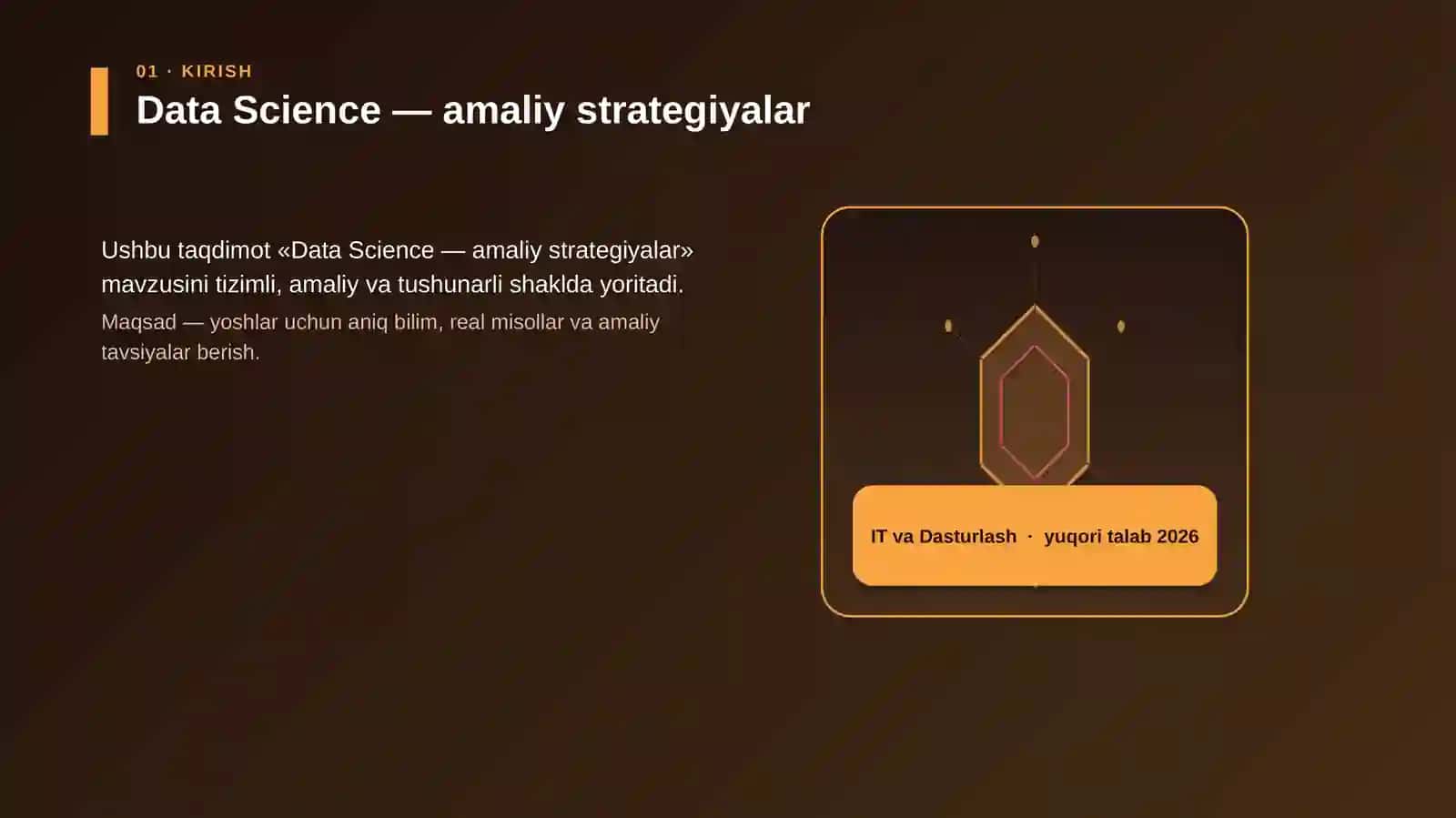 Data Science — amaliy strategiyalar 3