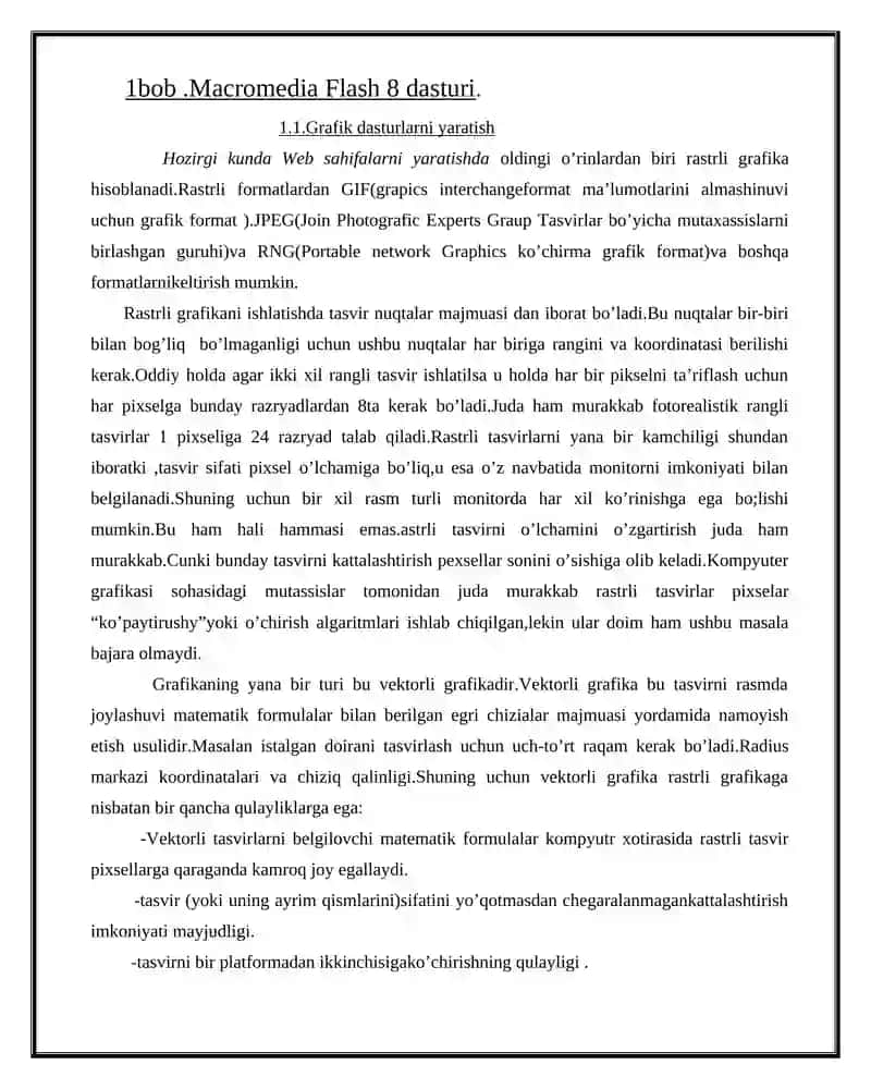 Macromedia Flash 8 dasturi 3