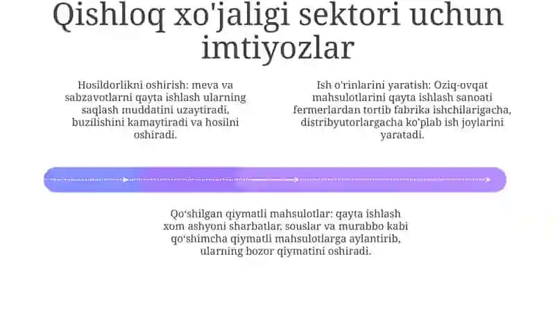 Meva-Sabzavot Mahsulotlarini Qayta Ishlashni Xalq XoʻJaligidagi OʻRni Va Ahamiyati 3