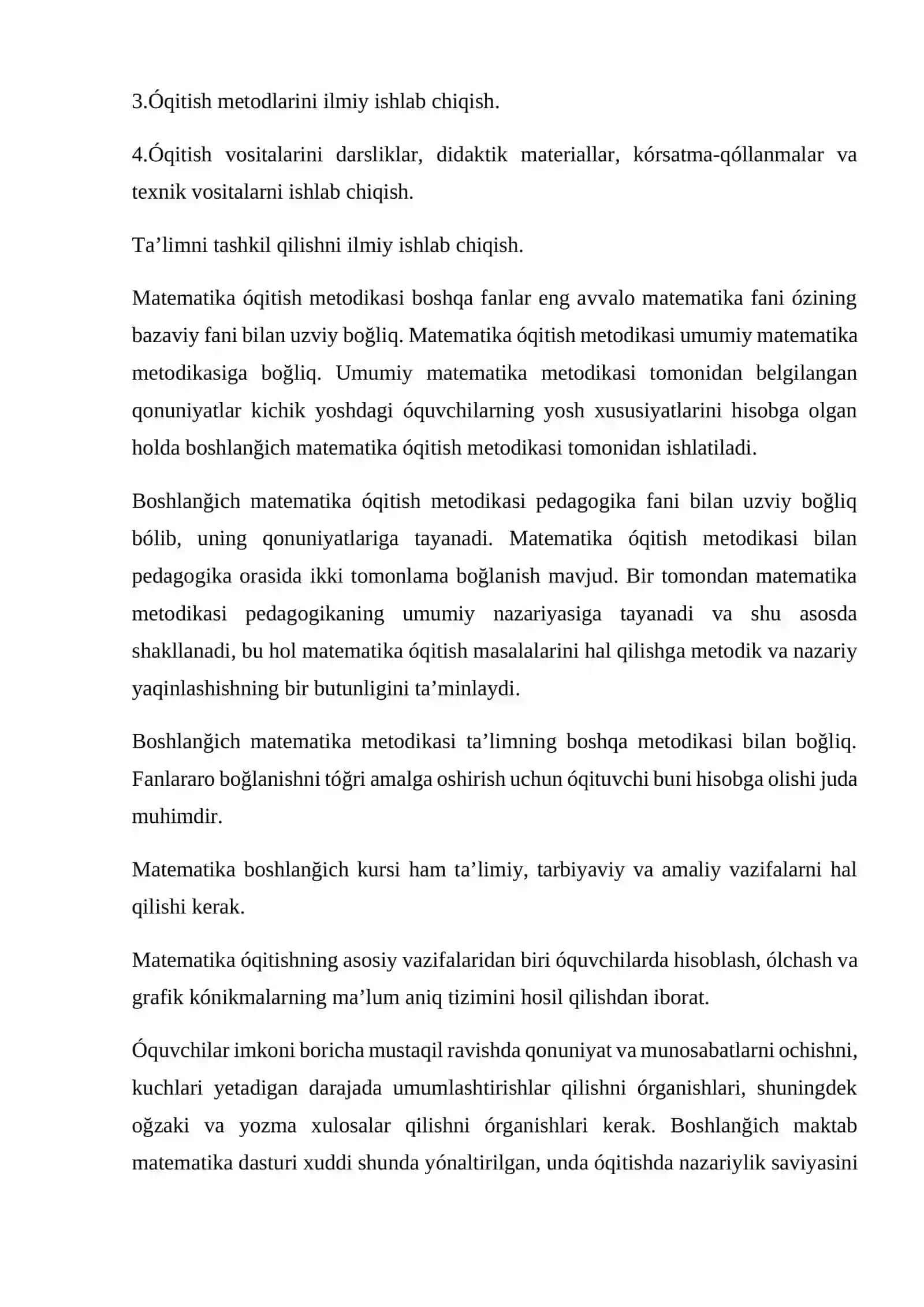 O'quvchilarni geometrik materiallar bilan tanishtirish 3