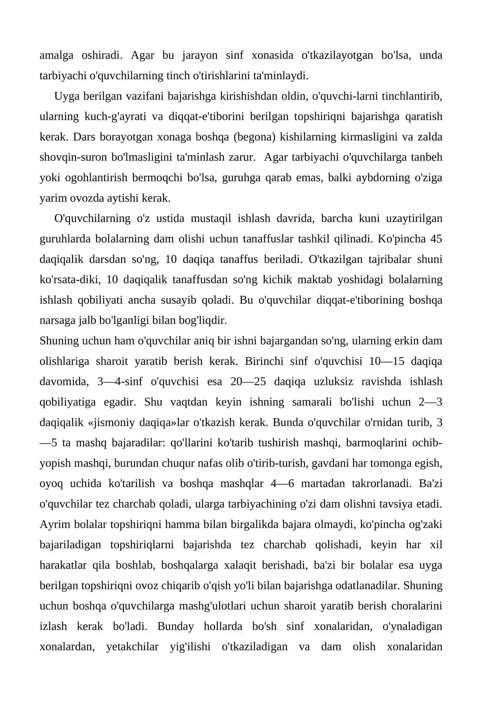 Sinf va guruhlar ishiga pedagogik rahbarlik qilish 3