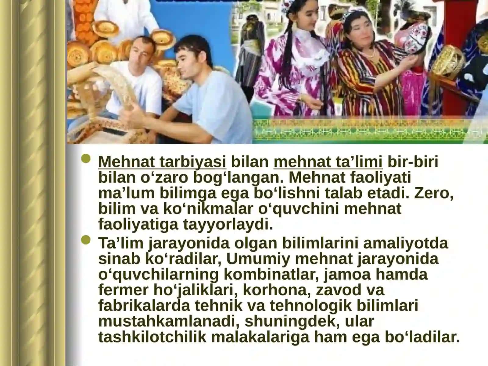 Mehnattarbiyasiningsamaralimetodlari,sog‘lomturmushtarzinitarg‘ibqilishdamehnattarbiyavajismoniytarbiyaningahamiyati 3