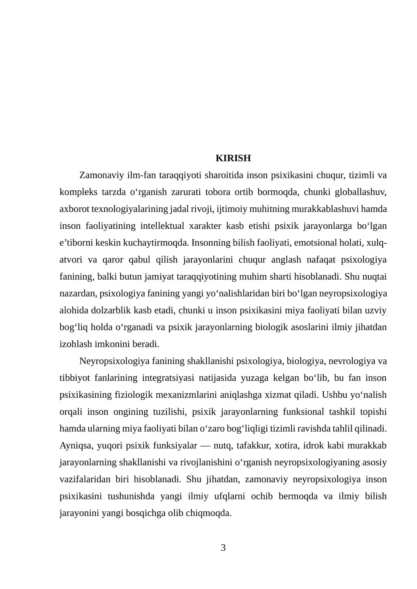 Zamonaviy neyropsixologiyaning nazariy asoslari (Alexander Luria ishlari) 3