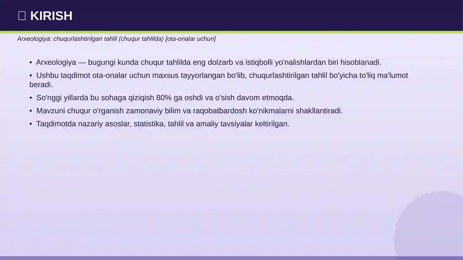 ARXEOLOGIYA 3