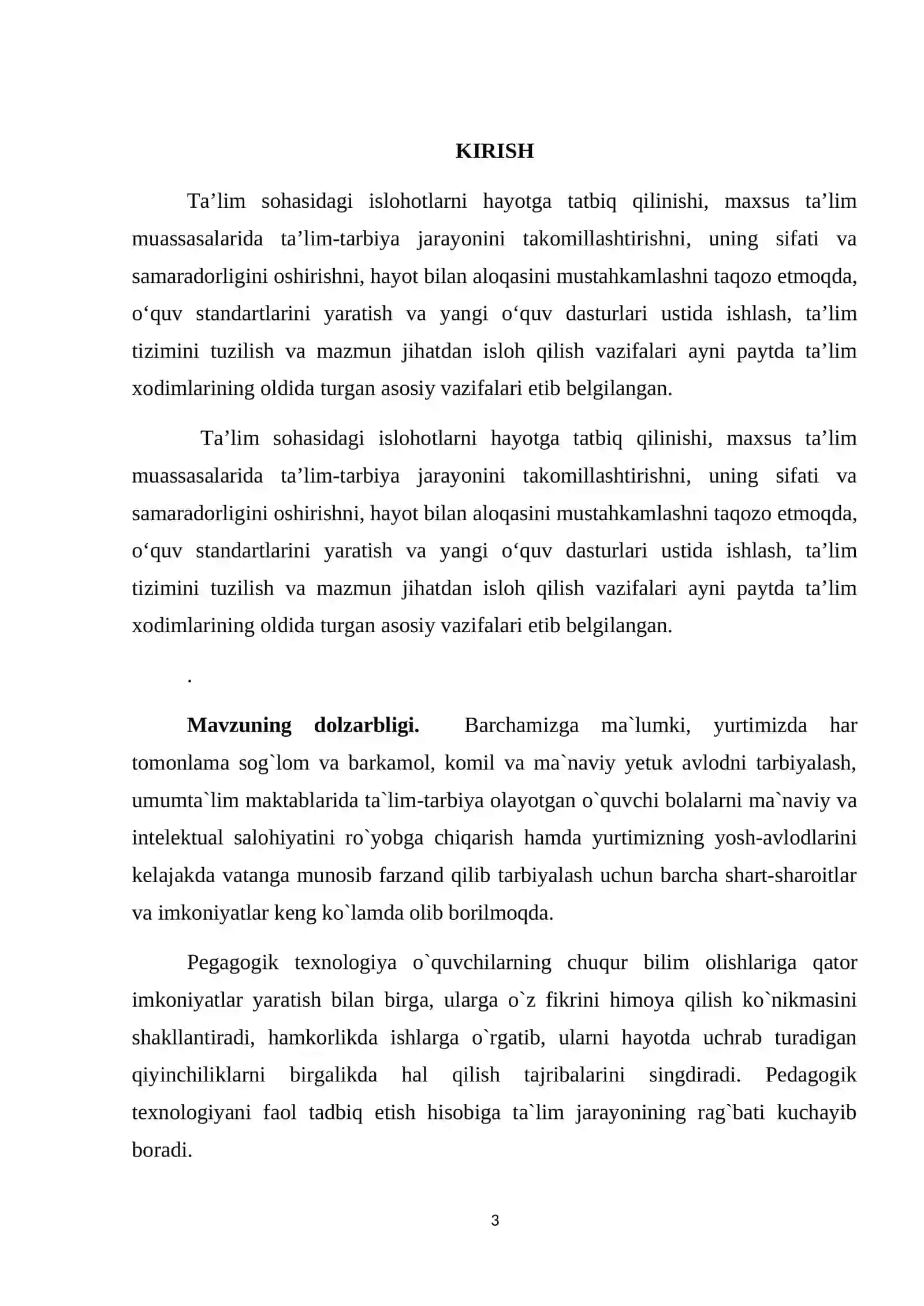 "INGLIZ TILIDA HIKOYALAR TUZISHNI TUZISHNI O`RGATISH ISHLANMA-LOYIHASI" 3
