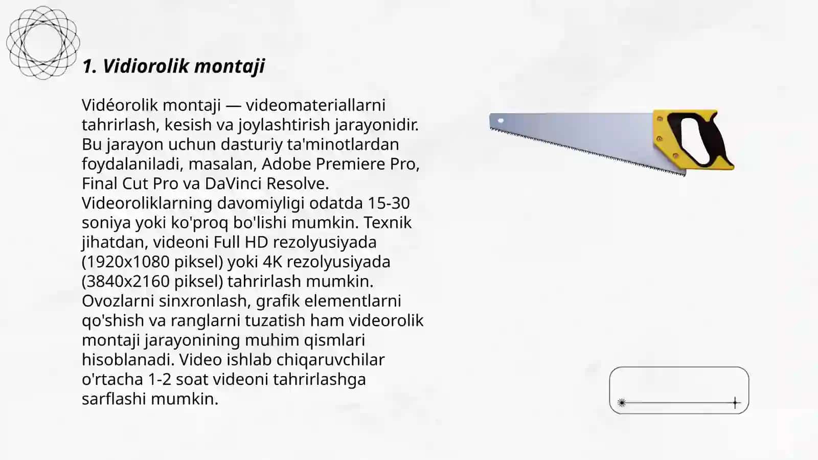 Vidéorolik montaji 3