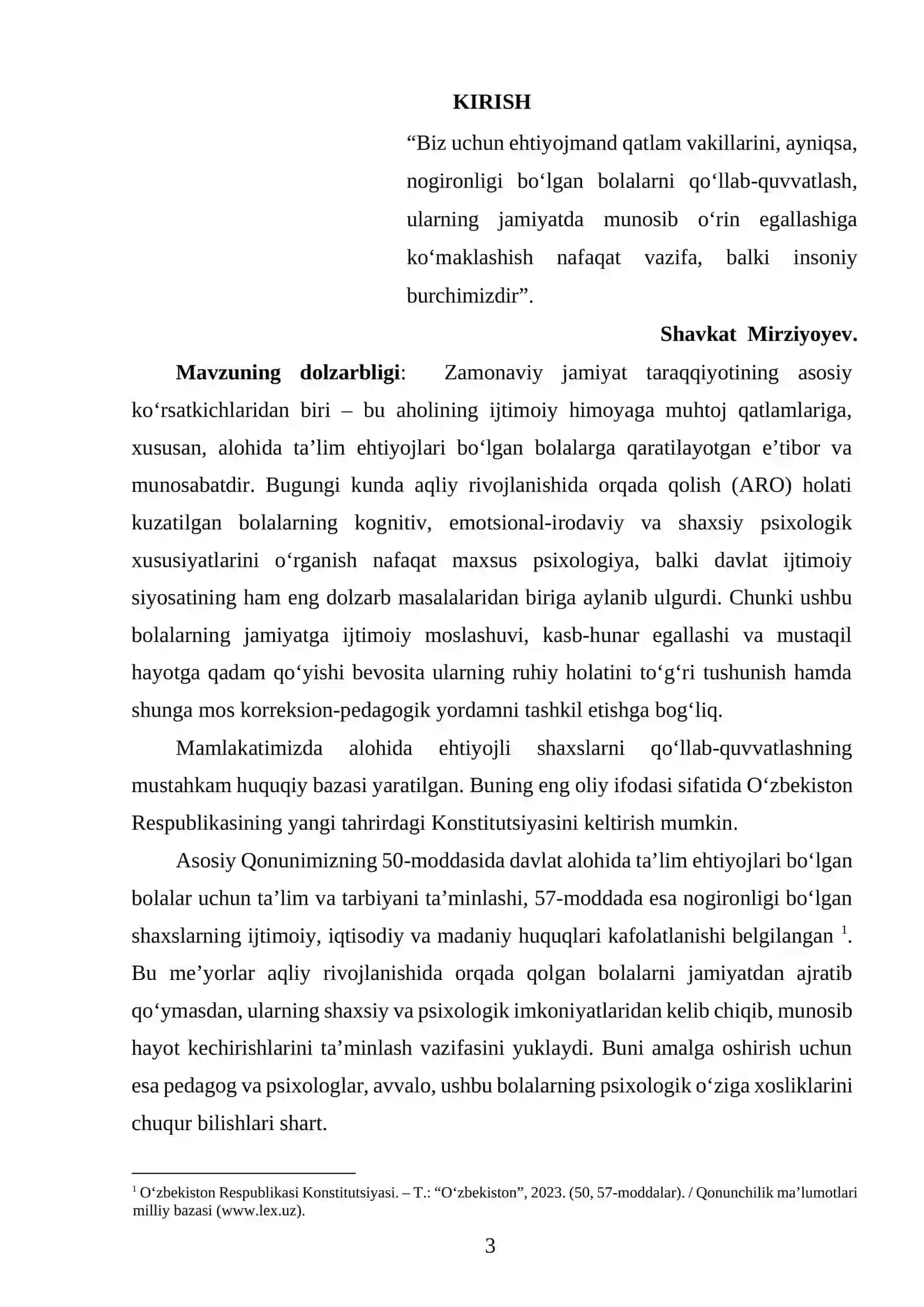 Aqliy rivojlanishda orqada qolishning psixologik xususiyatlari 3