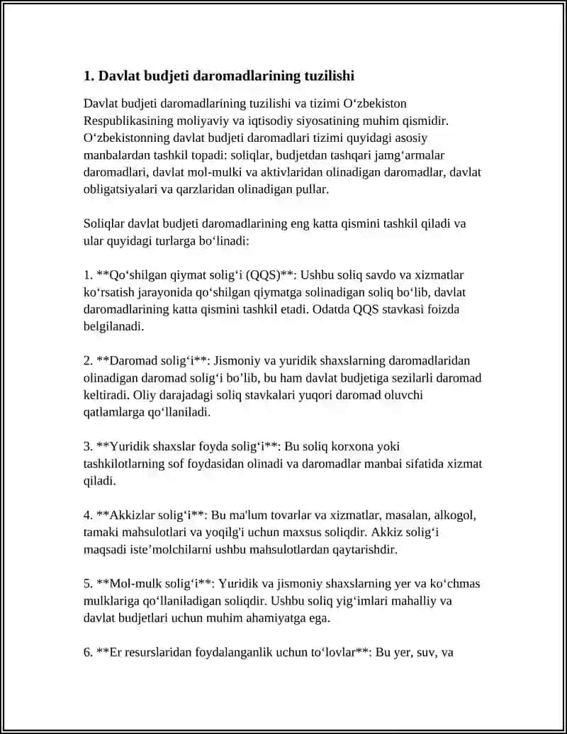 Davlat budjeti daromadlari tizimi 3