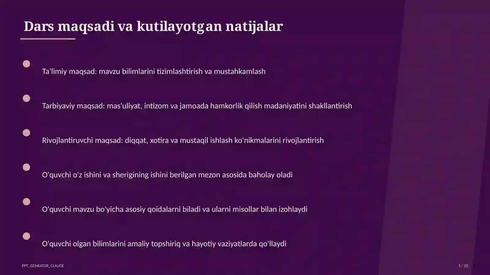 Fizika nimani o'rganadi: jism, modda, hodisa (6-sinf) 3