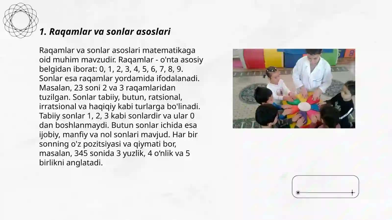 Raqamlar va sonlar asoslari 3