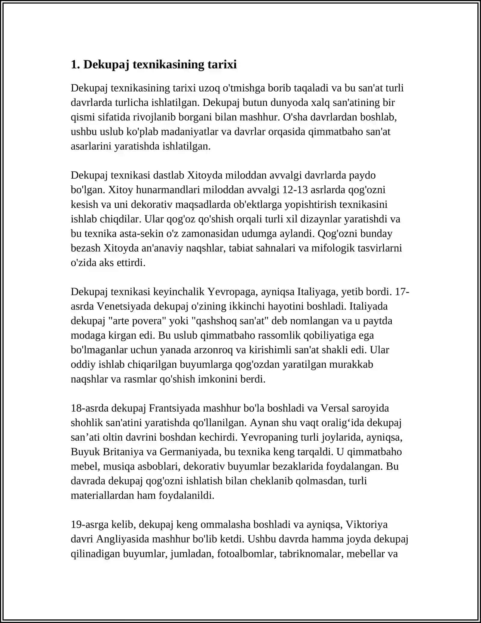 SALFETKADAN MAHSULOTLAR.DEKUPAJ TEXNIKASI 3