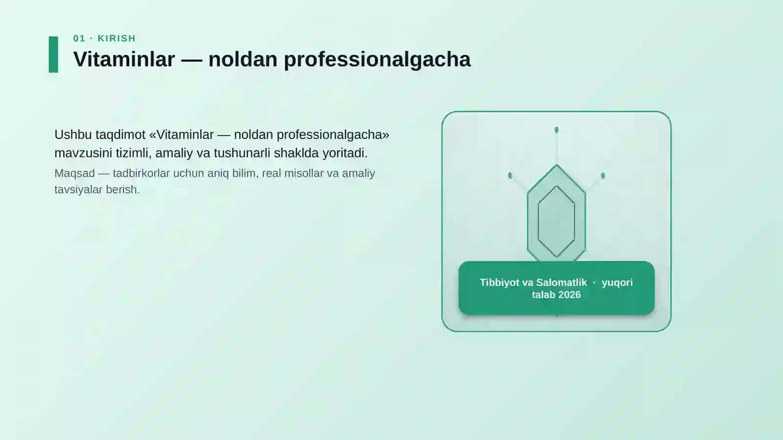 Vitaminlar — noldan professionalgacha 3