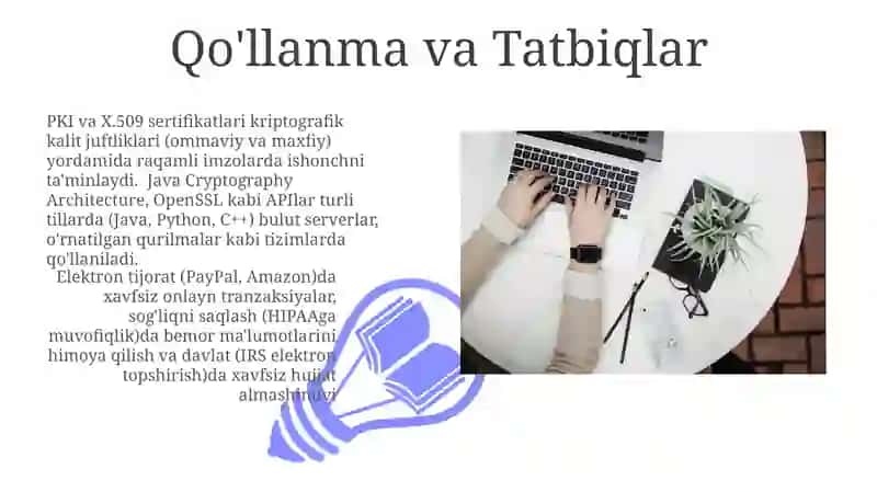 Elektron raqamli imzo va undan foydalanish texnologiyalari 3