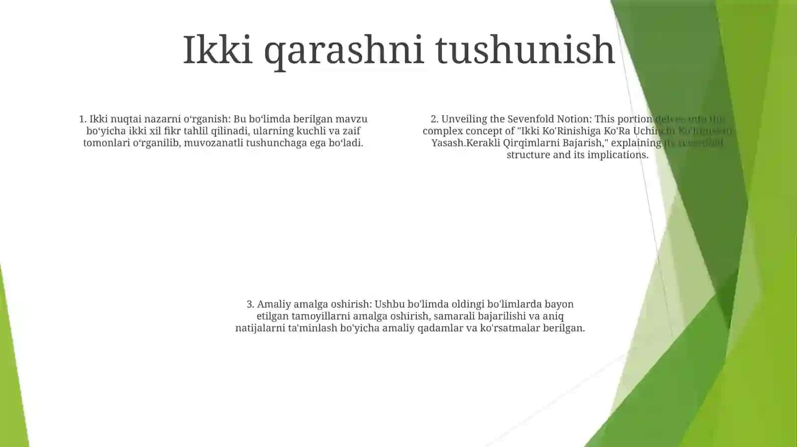 Detalning Ikki Ko'Rinishiga Ko'Ra Uchinchi Ko'Rinishni Yasash 3